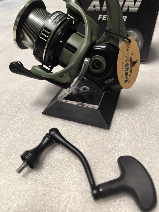 SET 2 Mulinete Feder Carp PRO EastShark 6000 model Nou 2025