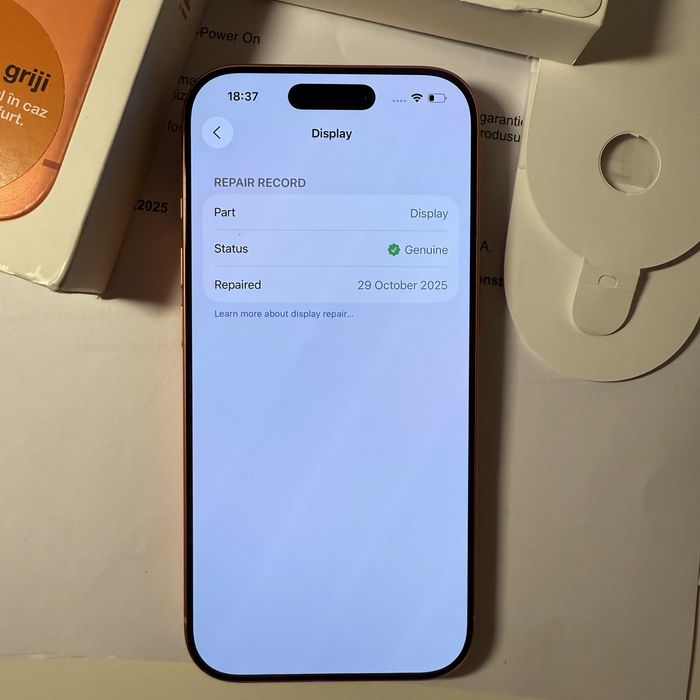 iPhone 17 Pro 1tb orange