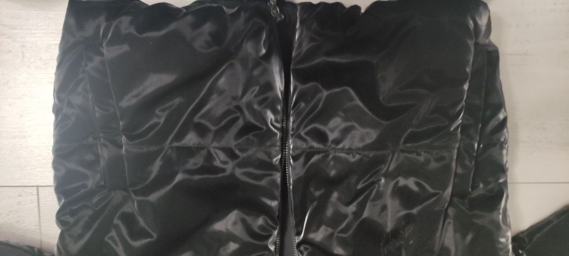 Дънков гащеризан Zara; Детски якета; Летни дънки с цепка на крачола, т