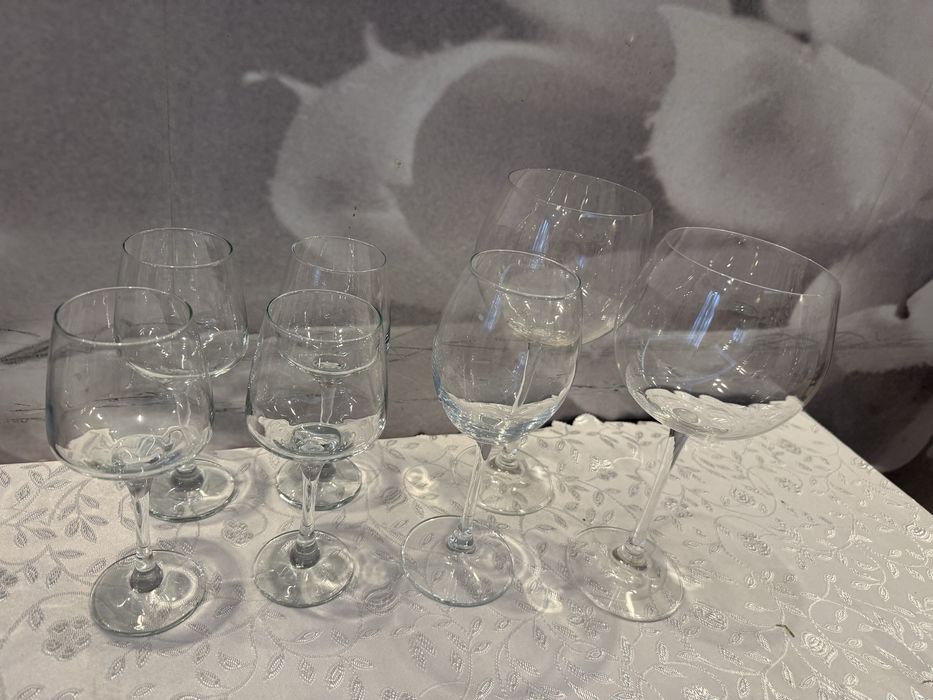 Чаши за вино ,безалкохолно и шотове ,вази,свещници
