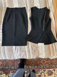 Женскии комплект , блузка и юбка