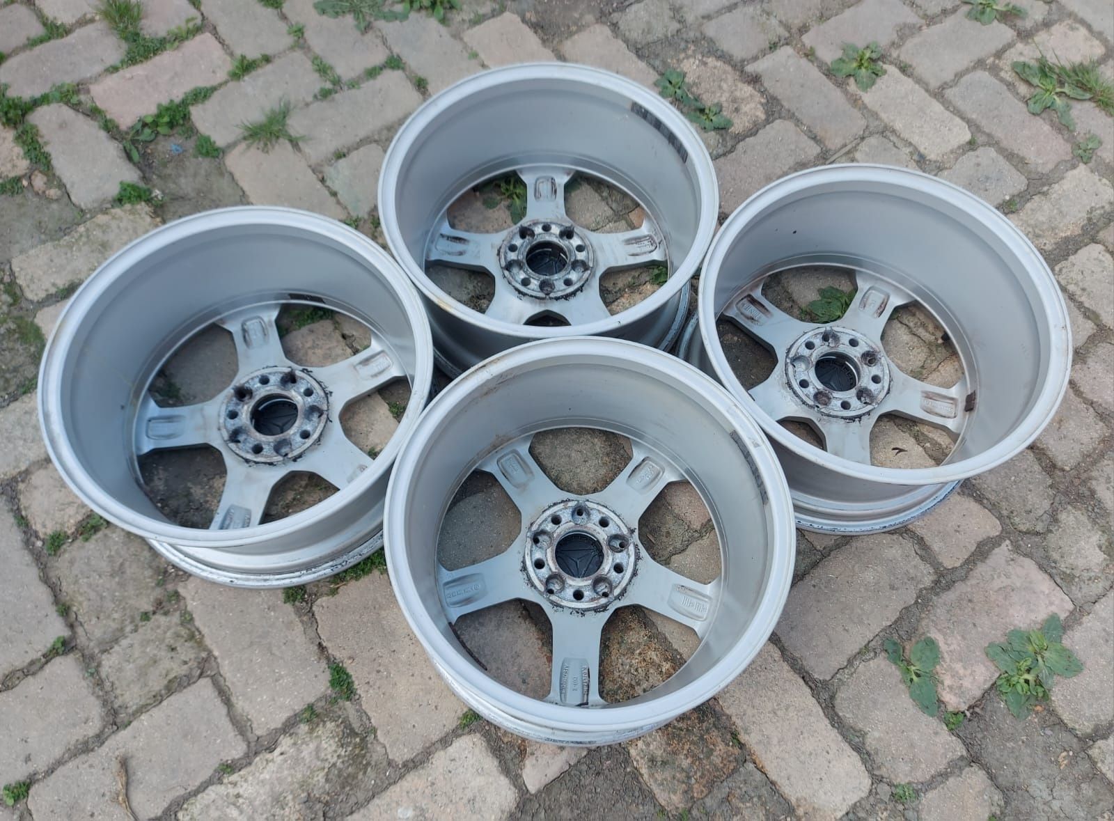 Set 4buc jante Mercedes-Benz GLK R17 - 8J 7,5Jx17 H2 ET47.5-57 - 5x112