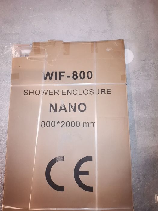 Cabine dus +cadita/Perete sticla dus nou