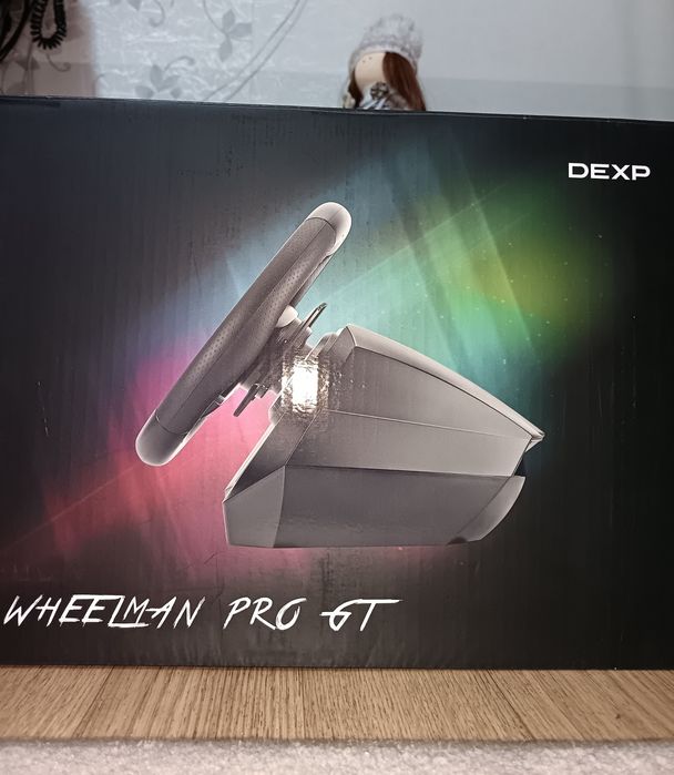 Продам игровой руль Dexp