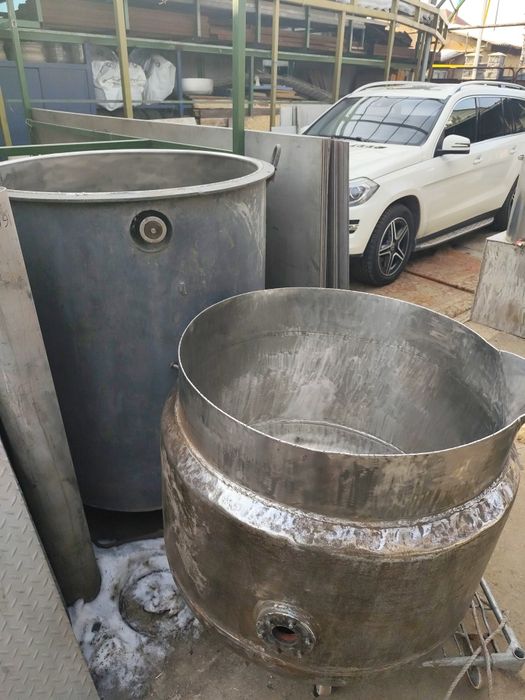 Ёмкость с водяной рубашкой из нержавеющей стали