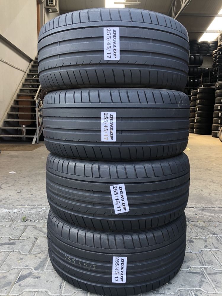 255/45/17 Dunlop ofer transport gratuit factura garantie