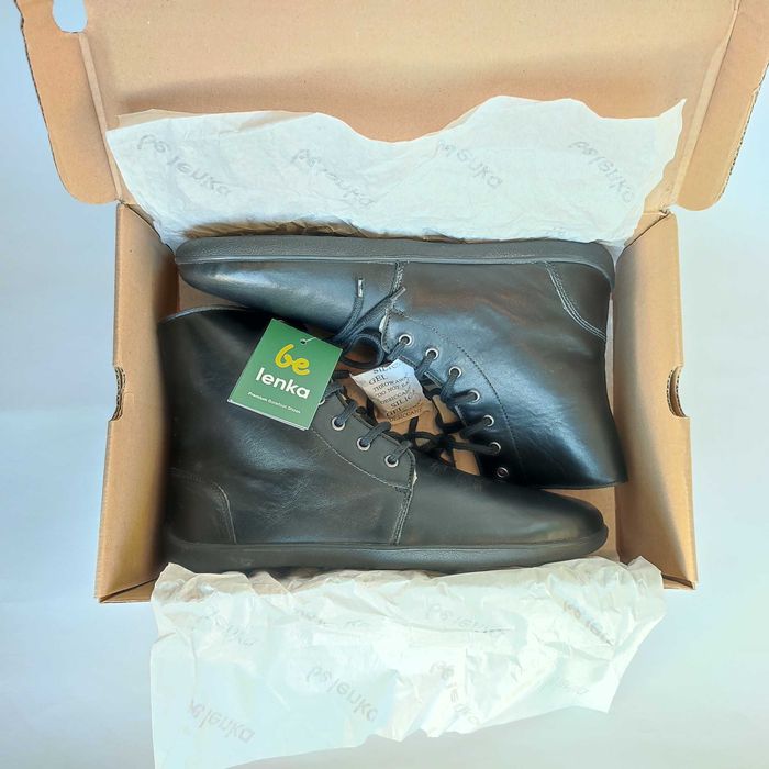 Ножи мъжки/унисекс Barefoot боти Be Lenka кожа вълна