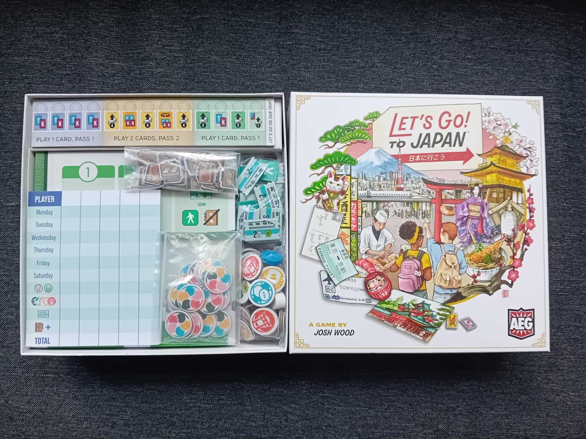 Let's Go! To Japan - настолна игра