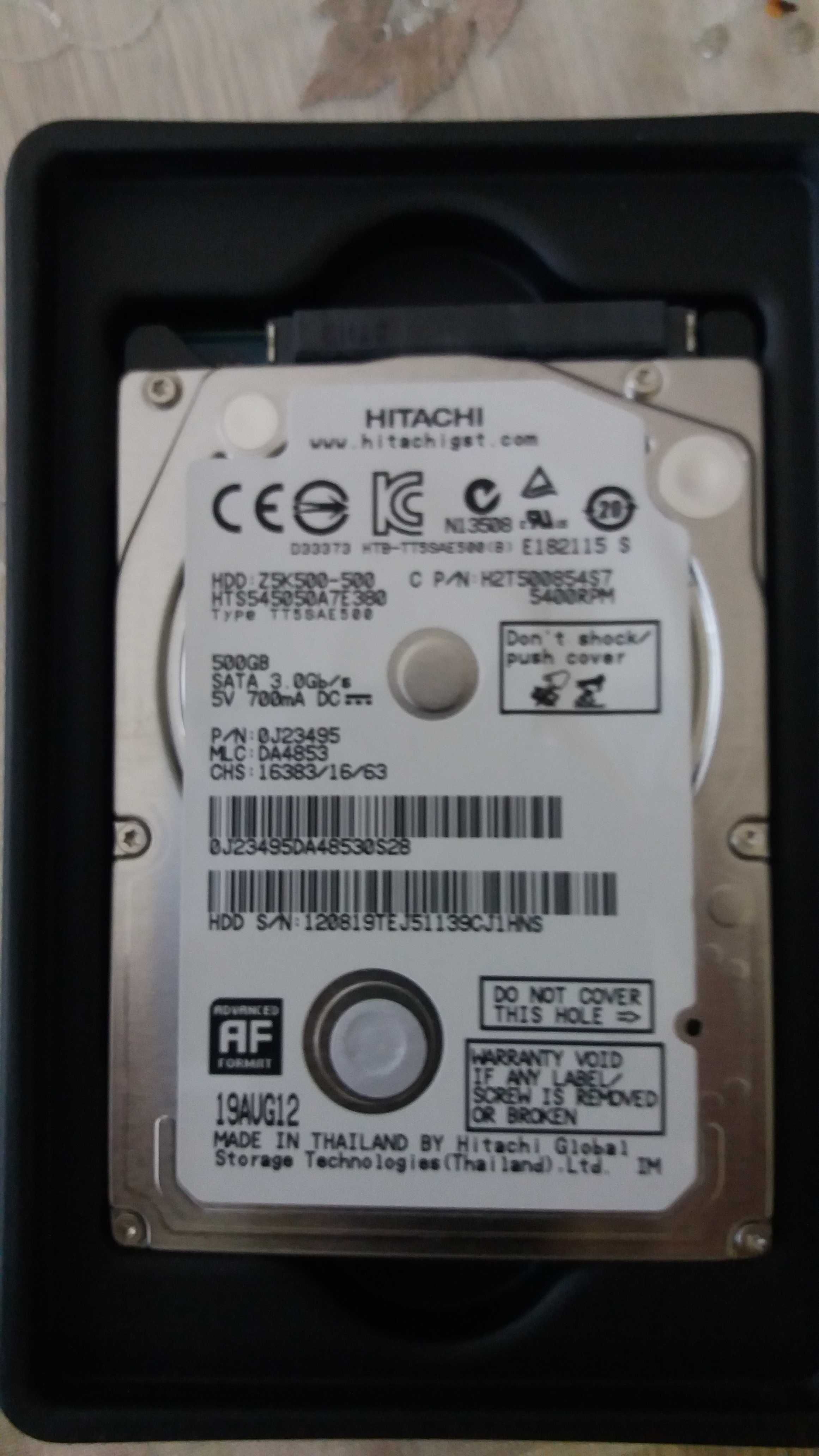 Хард диск за лаптоп 500GB Hitachi Travelstar z5k500-500
