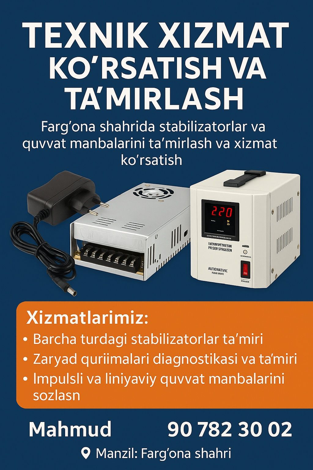 Stabilizator tamirlash,