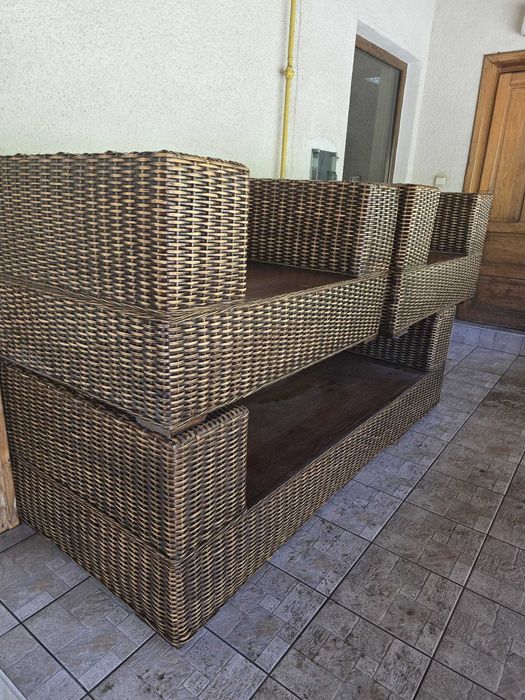 Mobilier Ratan Canapea si 2 fotolii