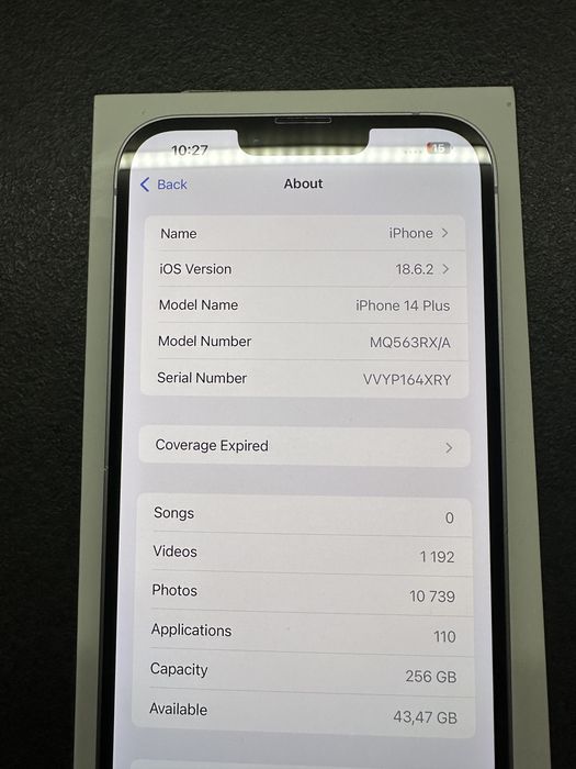 iPhone 14 Plus, Purple, 256GB