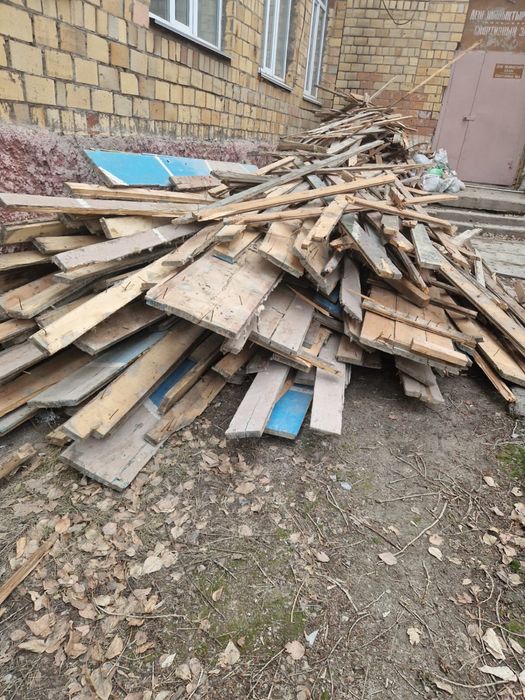 Дрова, б/у, можно на опалубку, на топливо, на крышу, 10 кубов за 60тыс