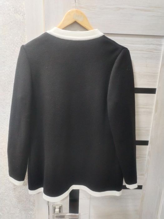 Пиджак удлиненный трикотажный