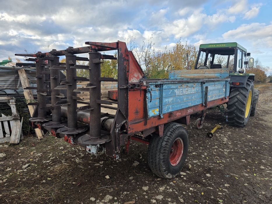 Remorca Gunoi Gunoiera Mig Gunoi 4 5 7 tone Krone Mengele JF