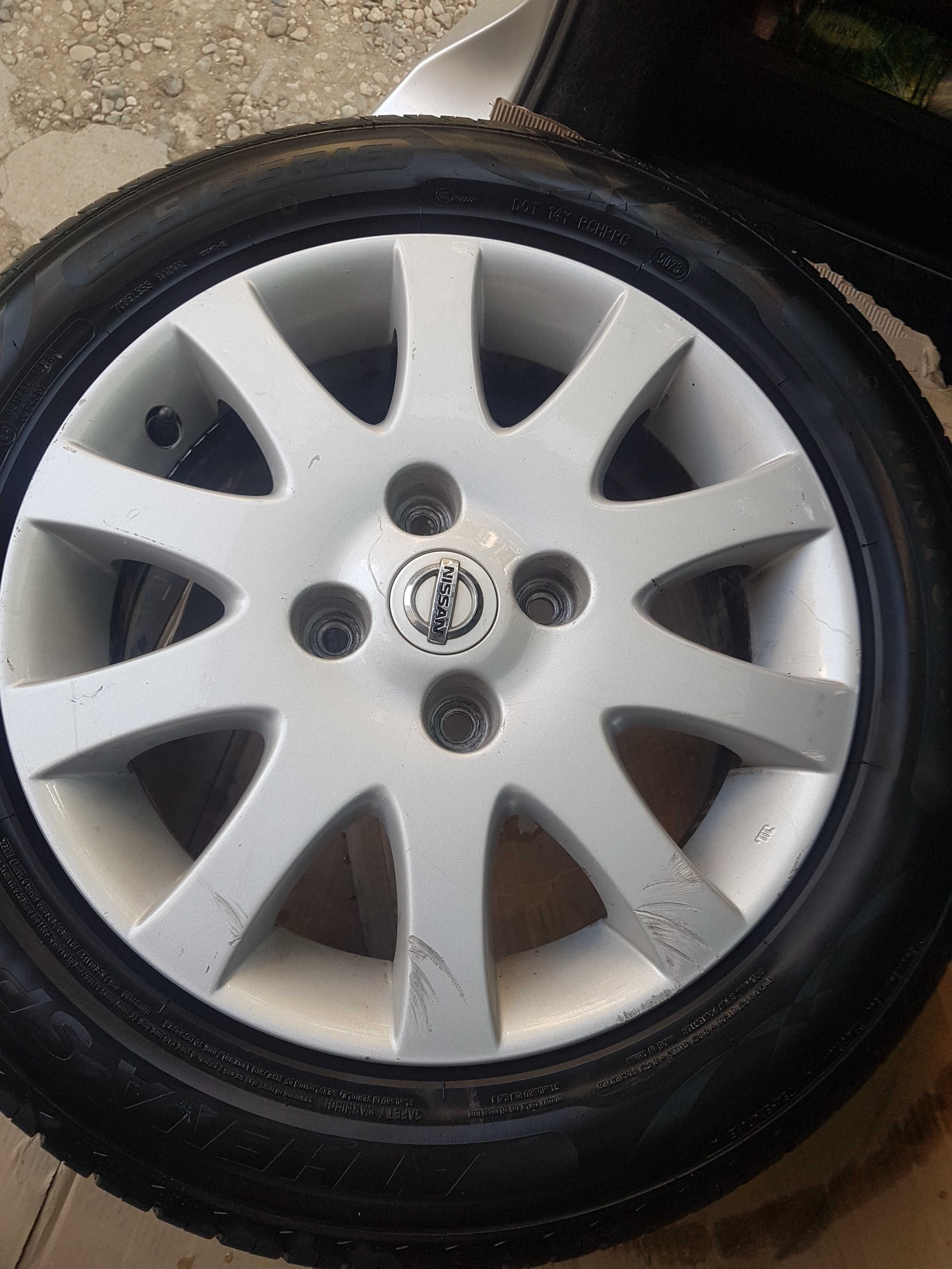 Джанти с гуми 16 цола Nissan Almera