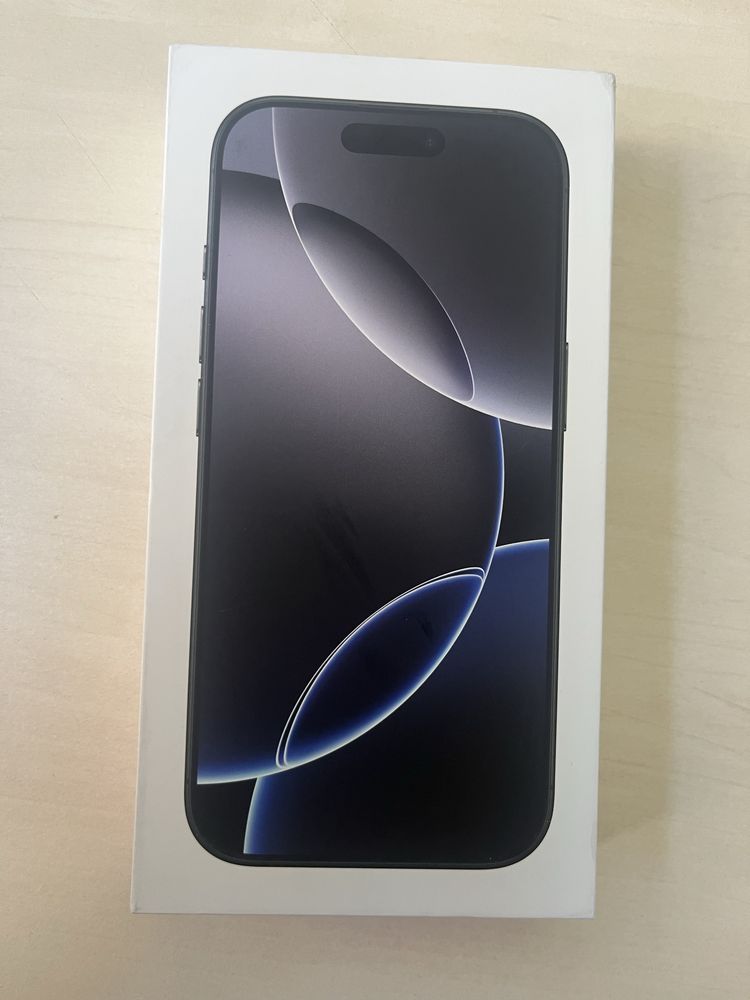 Iphone 16 pro 256 black titanium