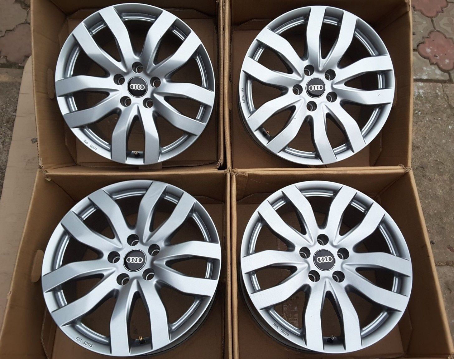 jante aliaj 17; 5x112; Audi a4b8 a4 b8,a4b9 a4 b9,A6C7 C8,A5,A7,Q5