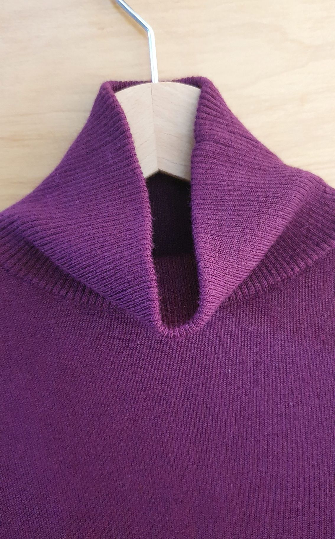 Rochie Benetton, tricot cu lana, S