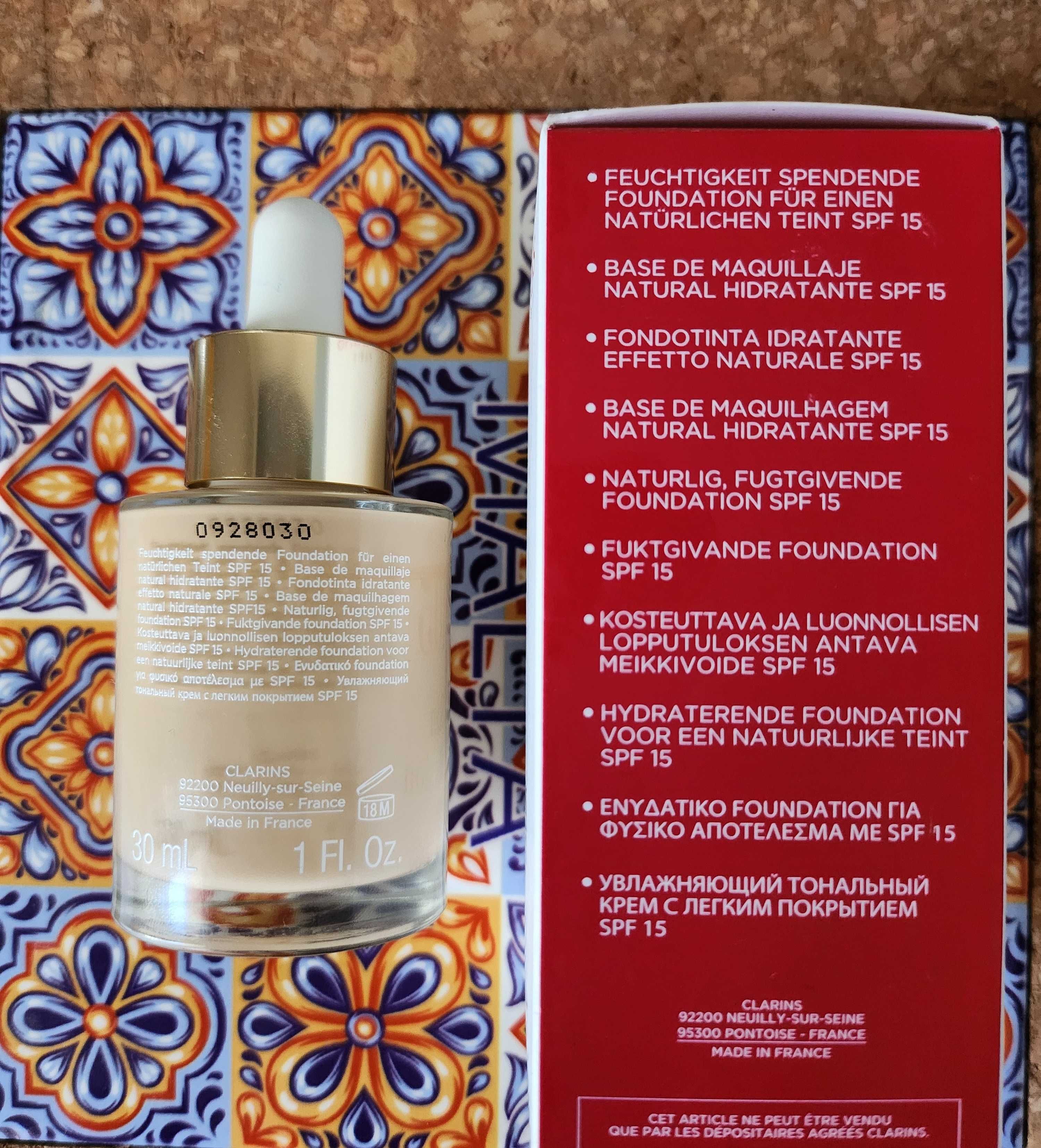 Фондьотен Clarins Skin Illusion цвят 105