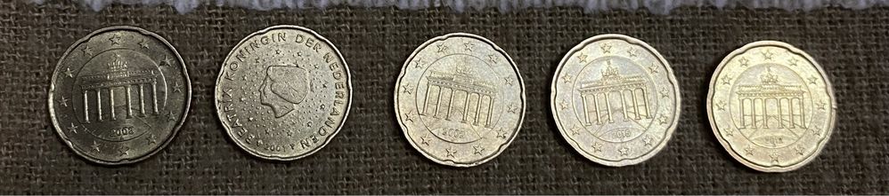 Monede de colectie 20 euro cent