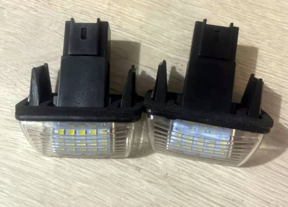 Lampi LED numar dedicate Canbus Peugeot 206 207 etc. Citroen C3 C4 C5