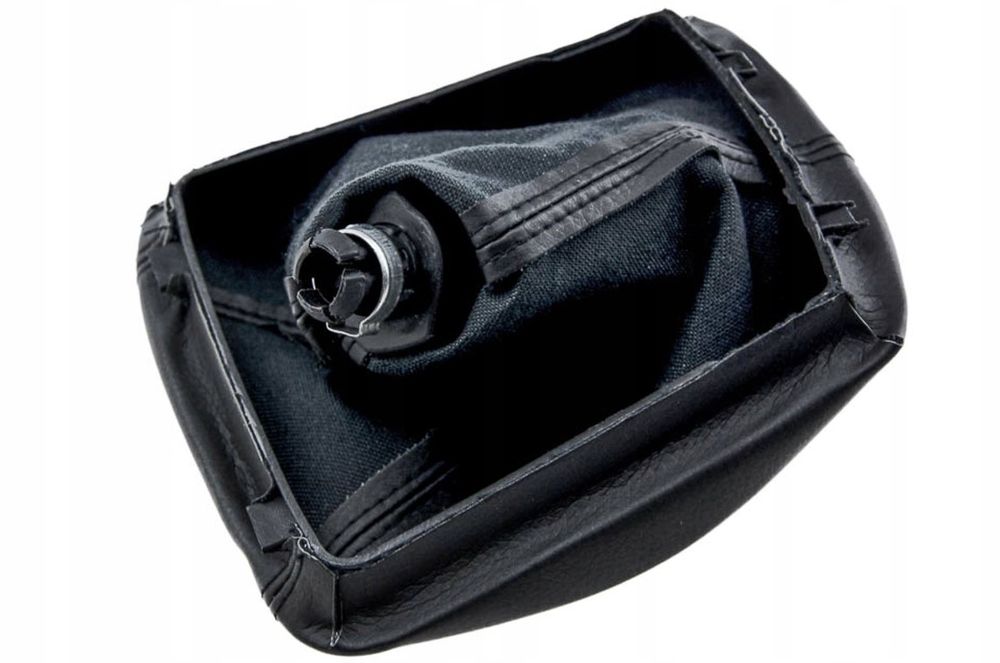 Топка за скоростен лост с маншон, Skoda Octavia 2, Черен, 6 скорости