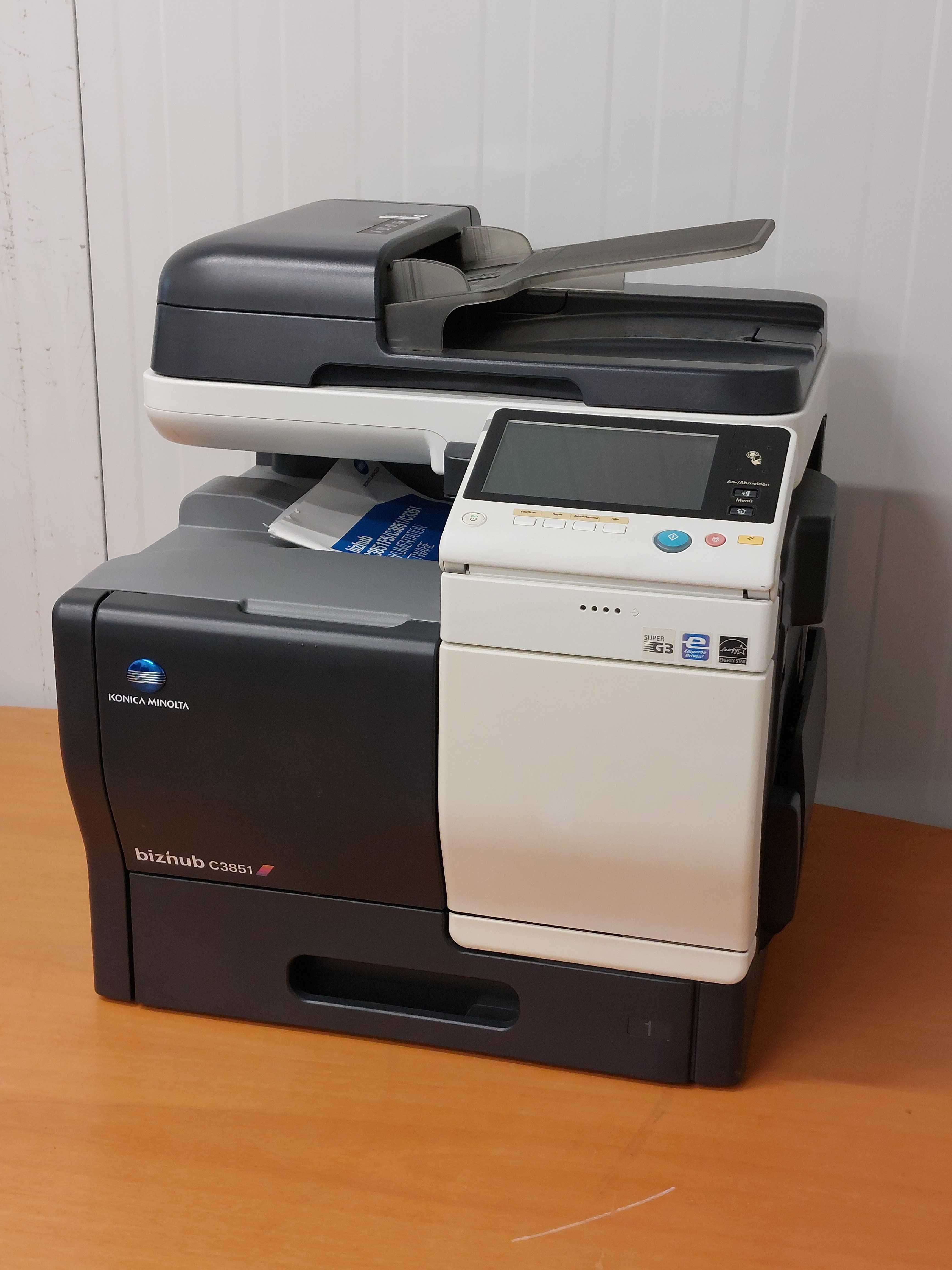 Konica Minolta Bizhub C3851 - цветен, лазерен принтер, копир и скенер!