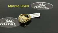 Bijuteria ROYAL : Inel Ghiul AUR 14K/ Barbat / 11.63 GR