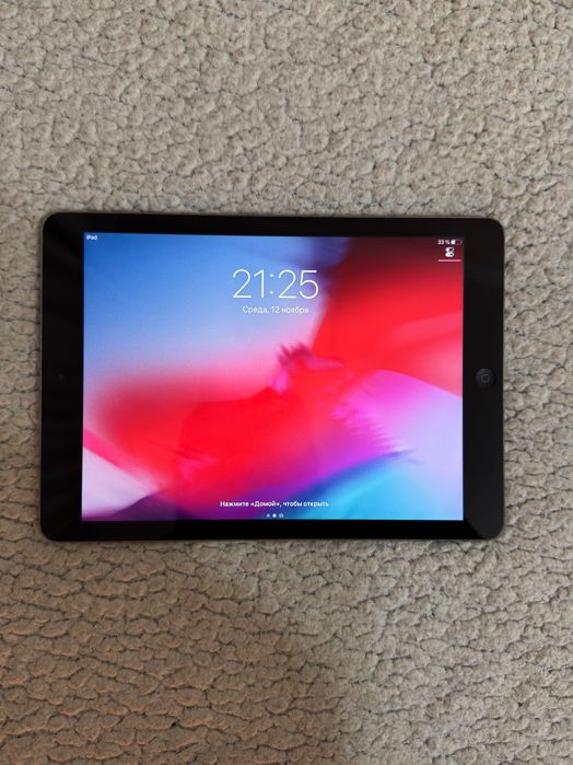 iPad Air 1 поколение (2013), Максимальная память - 128 гб