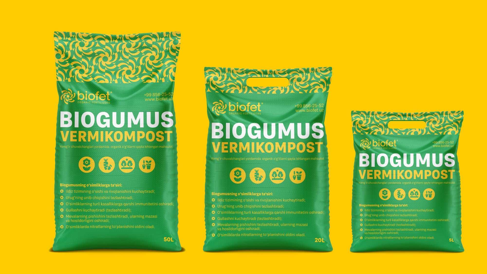 Biogumus Vermikompost BIOFET