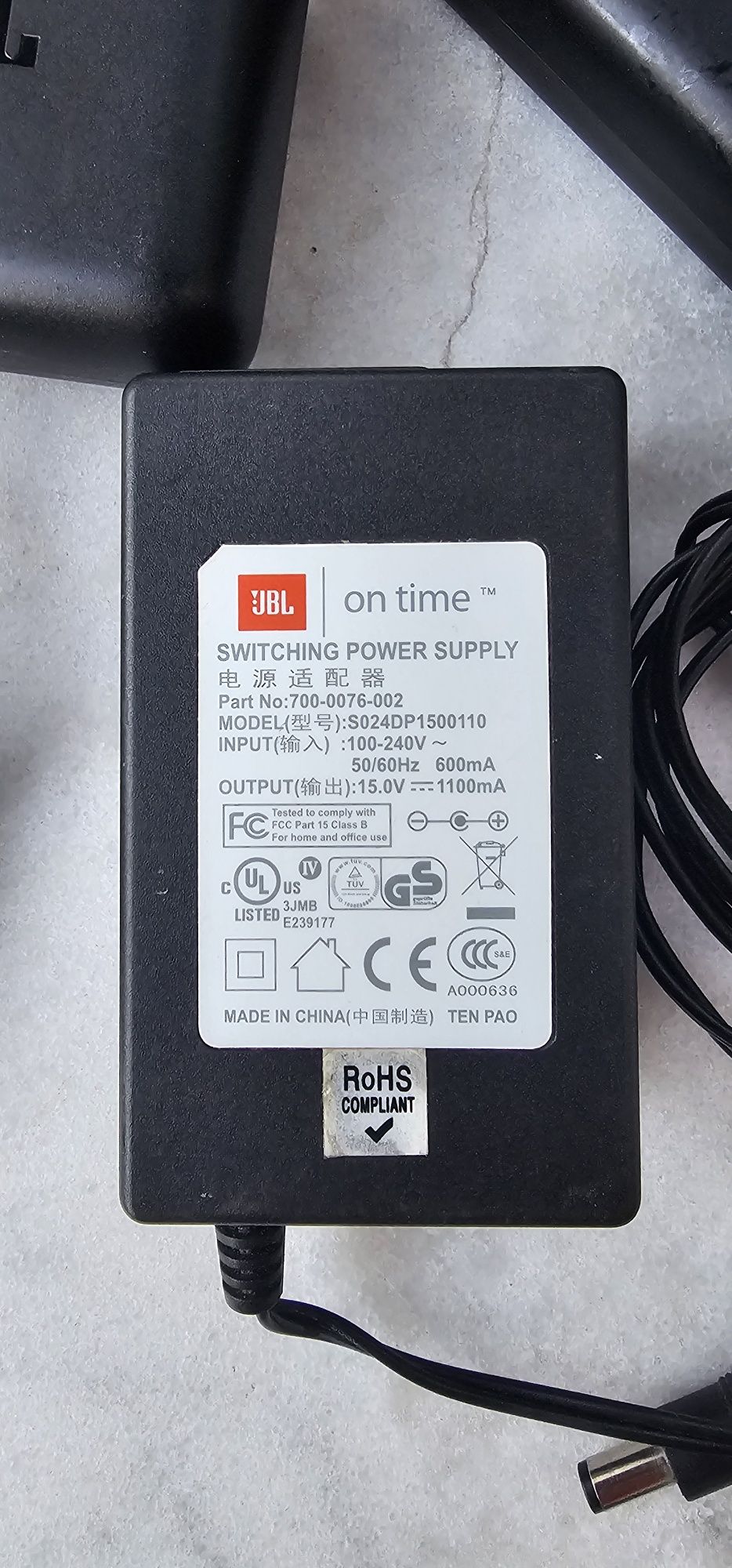 Alimentator incarcator jbl original