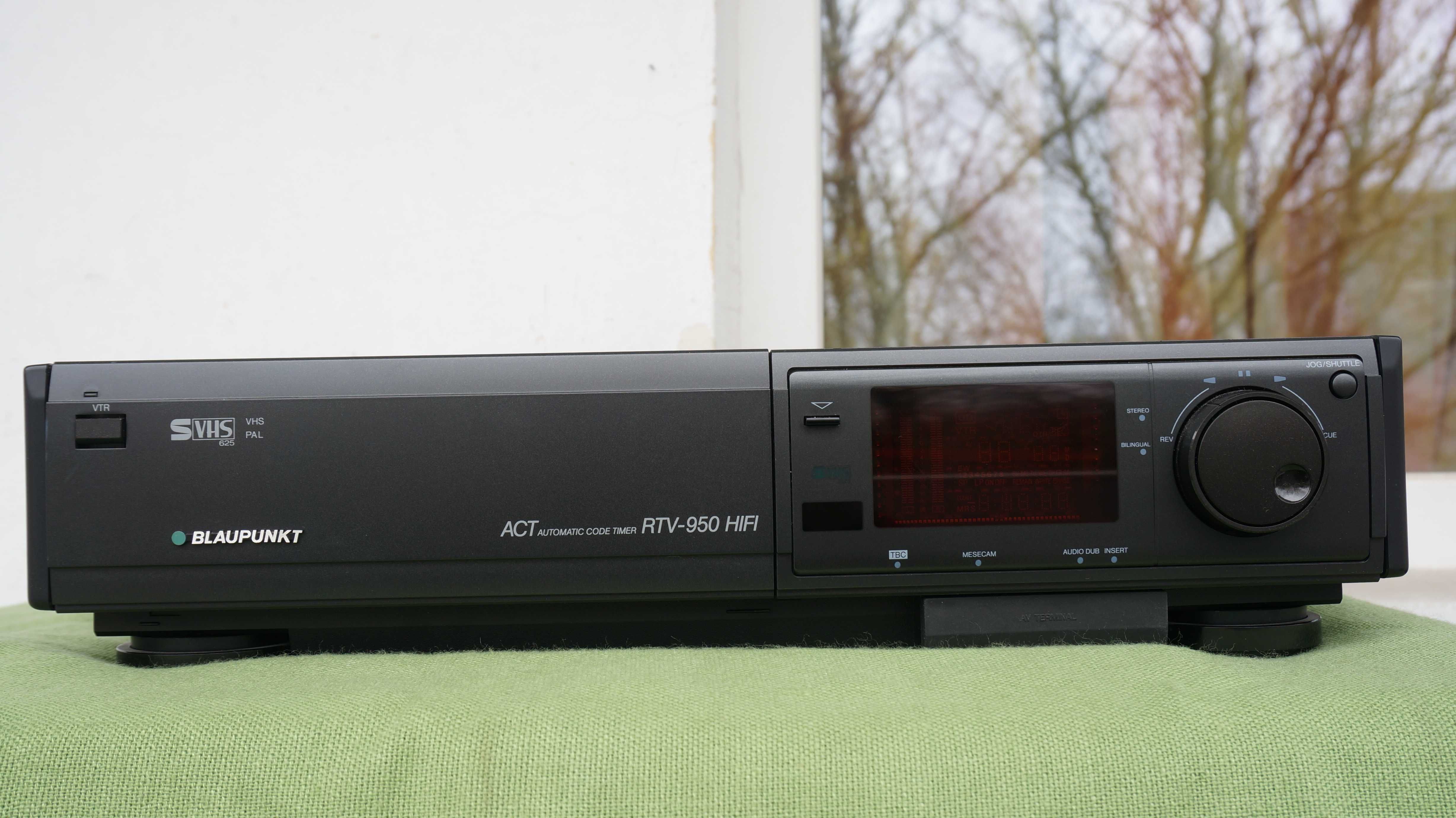 Video recorder S-VHS Blaupunkt RTV-950 (Panasonic NV-FS200) stereo TBC