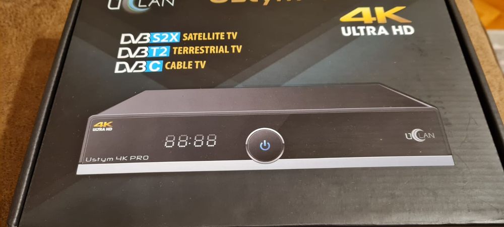 Vând receptor /receiver /decodor Ustym 4k pro