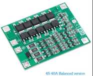 BMS 4S 3S 40A 16,8 V Li-Ion celule 18650 cu balansare bormasina