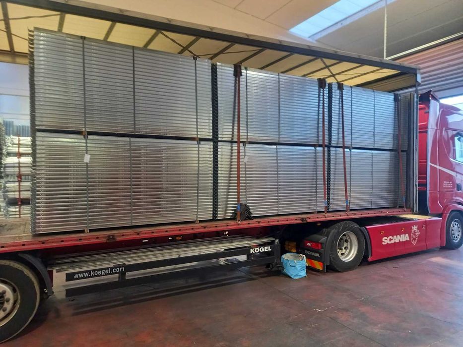 Podine zincate schela, panouri schele metalice, podine NOI