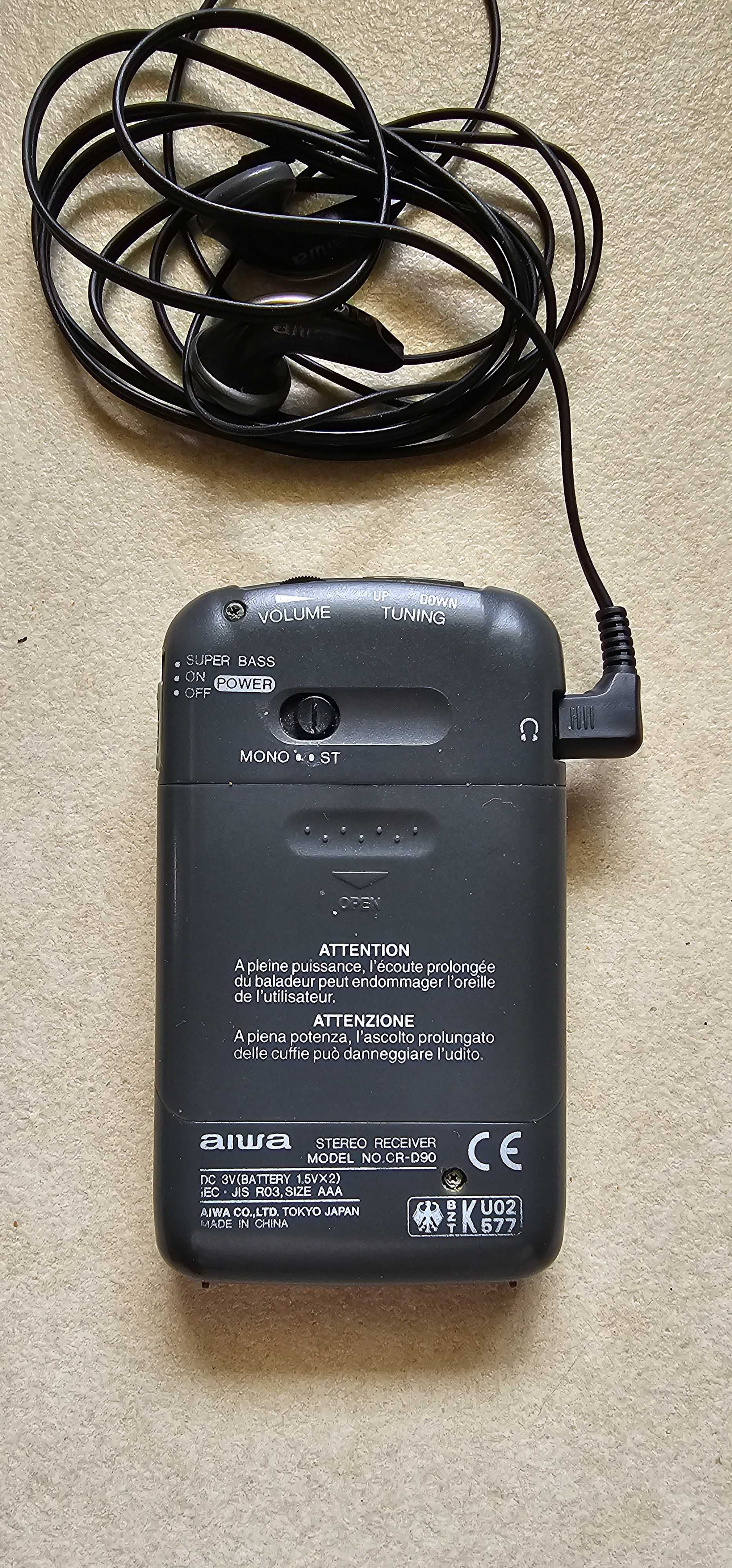 Walkman AIWA Radio FM/AM