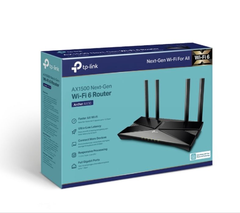 TP-Link AX53 / AX12 / AX10 – stare excelentă