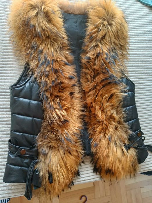 Елек естествен косъм от лисица