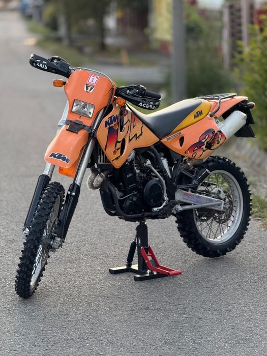 Vând KTM Lc4 620 Adventure Enduro/Înmatriculat/Pornire buton 1950€neg!