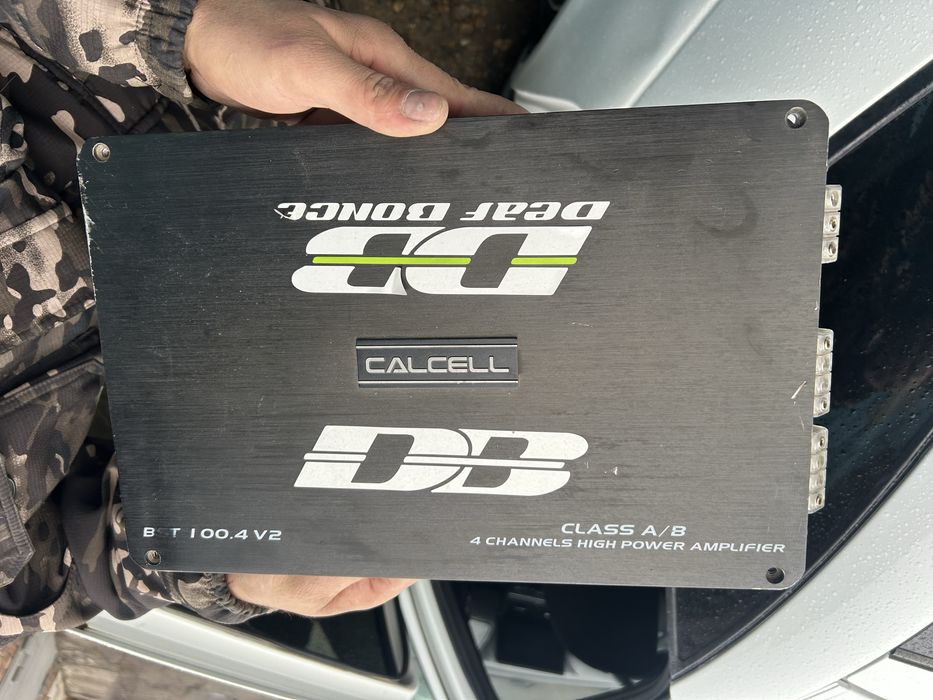 В продаже четырехканальный усилитель!