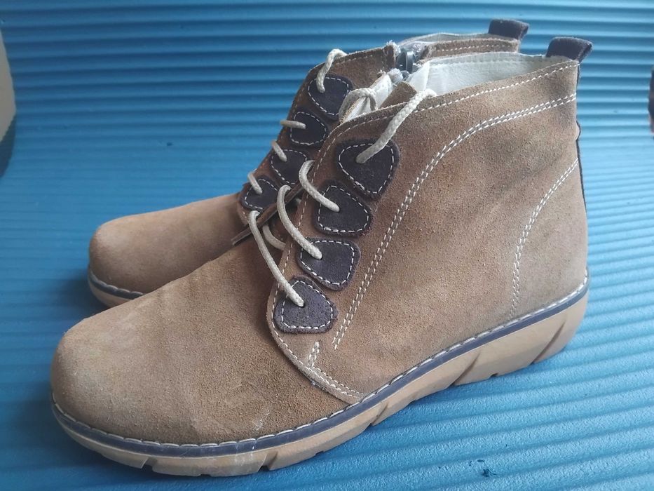 Дамски боти естествена кожа