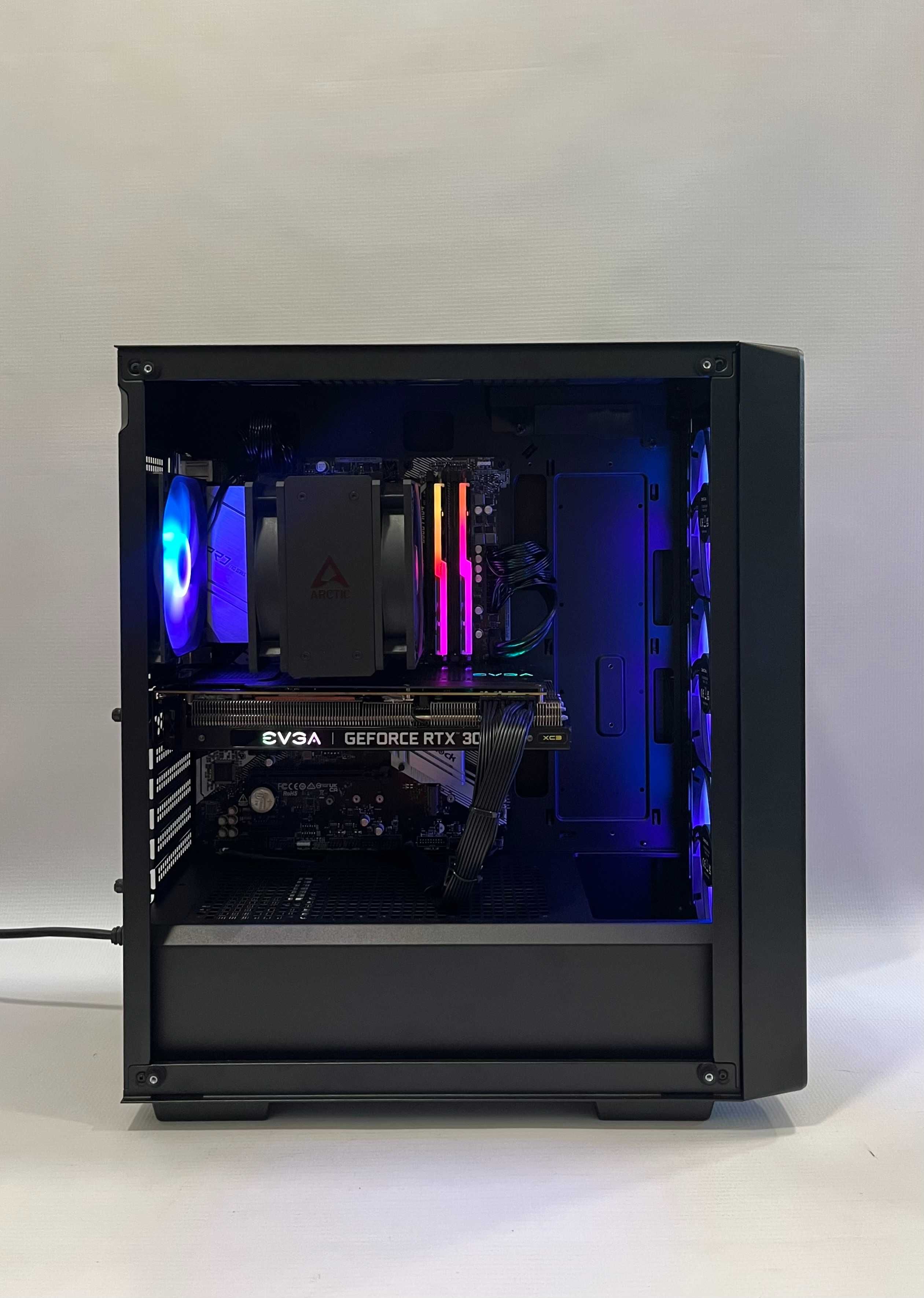 Геймърски компютър AMD Ryzen 7 5700X, RTX 3080 10GB, 32GB ram