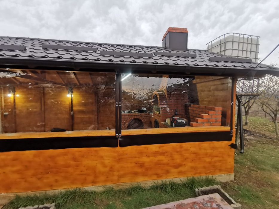 Folie terase și foisoare, folie terasa transparenta