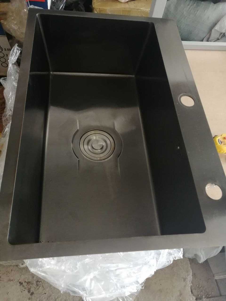 Раковина кухонная с нано покрытием из нержавеющей стали