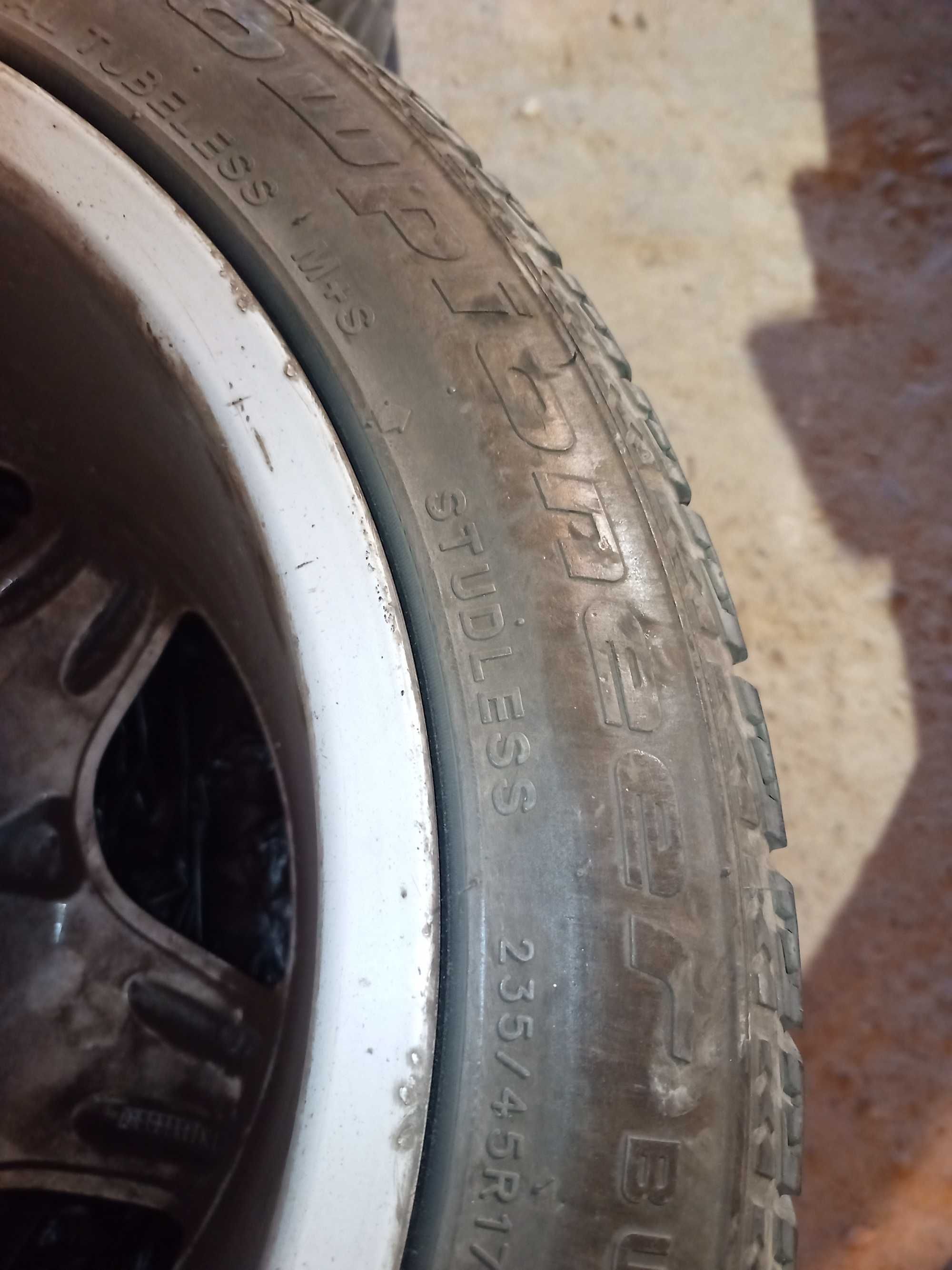 продават се джанти 17 " AMG със зимни гуми "спорт пакет" за Мерцедес