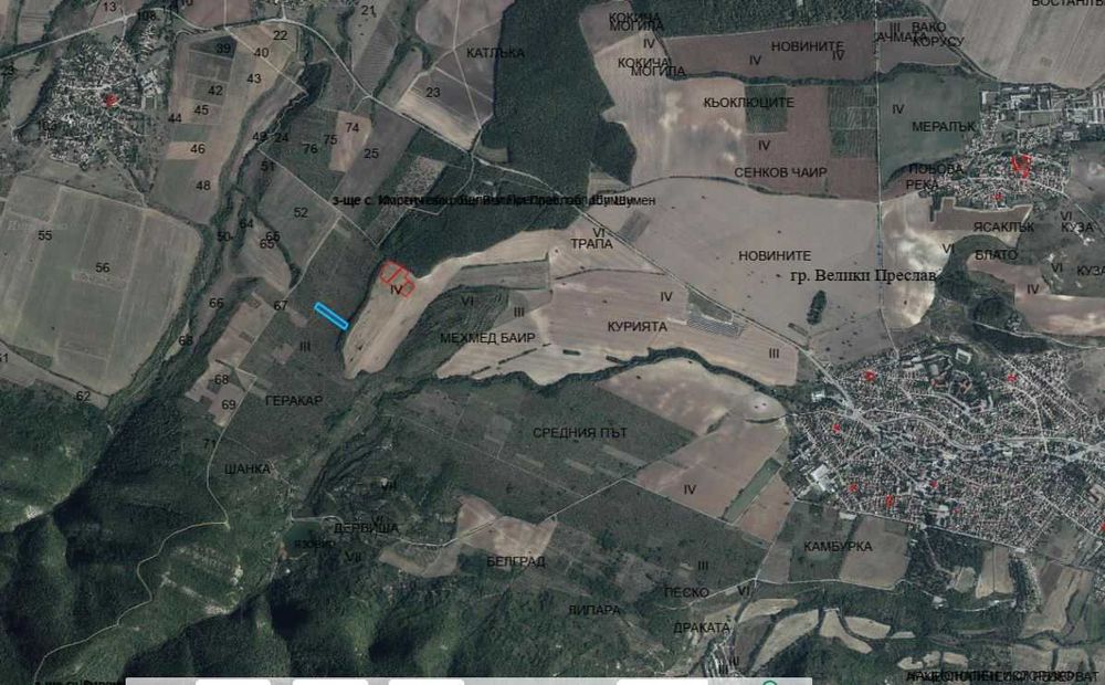 Продава се Земеделски имот в Велики Преслав -  кв.м за 886 €/дка - Снимка #1