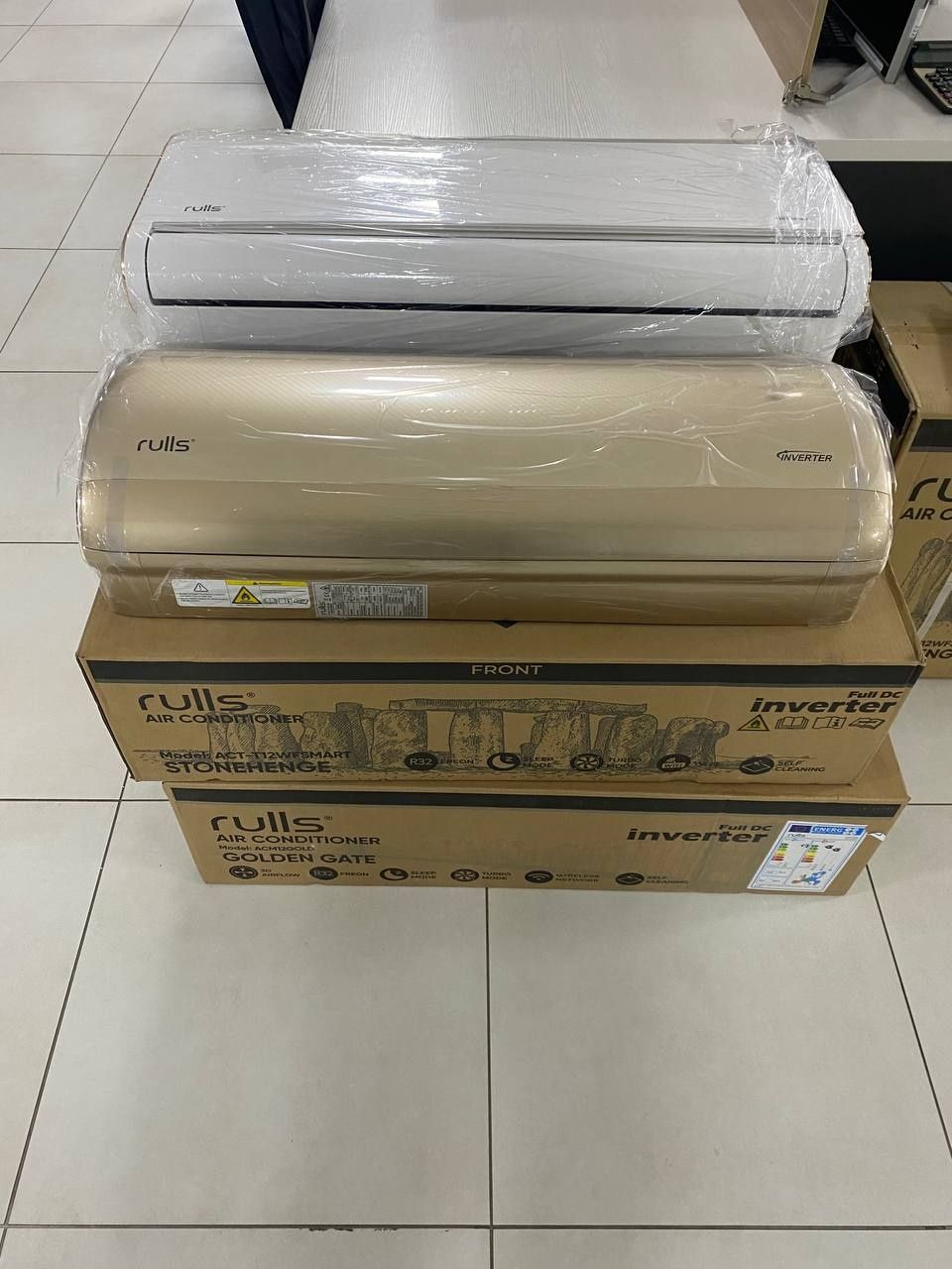 Кондиционер RULLS 12 Golden Gate  Dc Inverter wifi R32