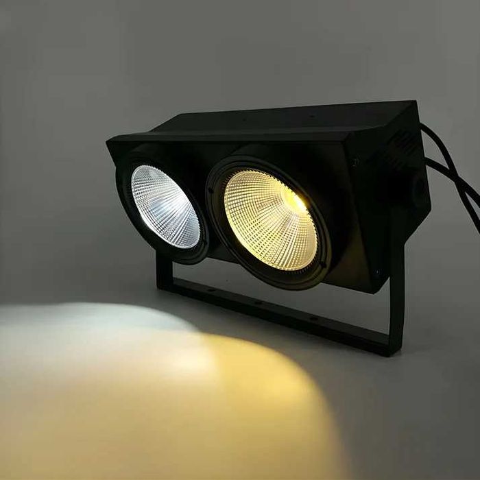 Blinder 2 eyes 200W LED COB cool white+warm white
