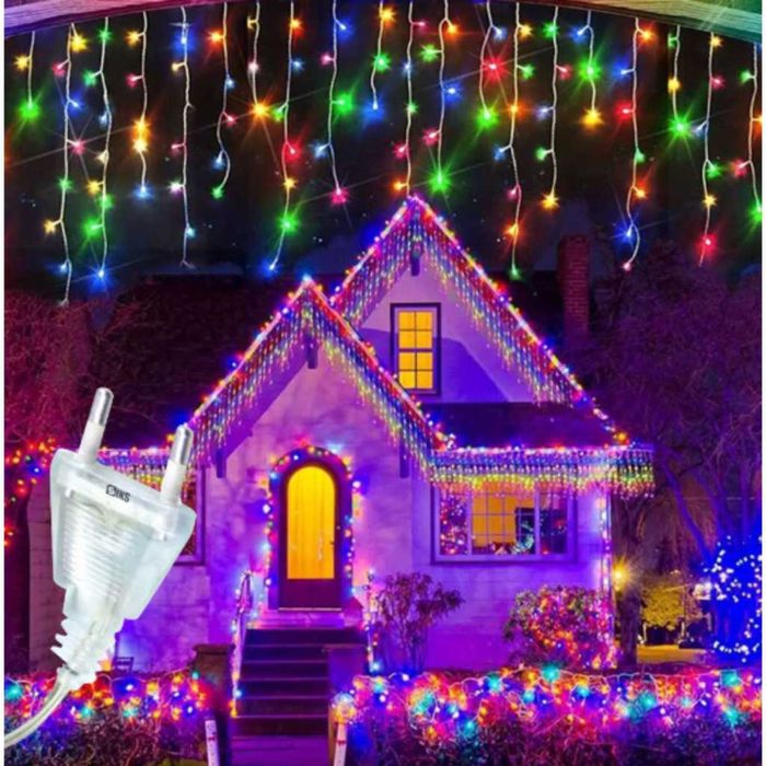 Коледна LED украса  – водоустойчива инсталация с 8 режима!